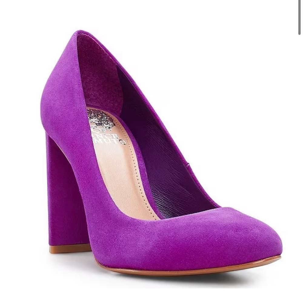 BRAND NEW IN BOX purple Vince Camuto heels size 7.5.   Currently $110 in stores